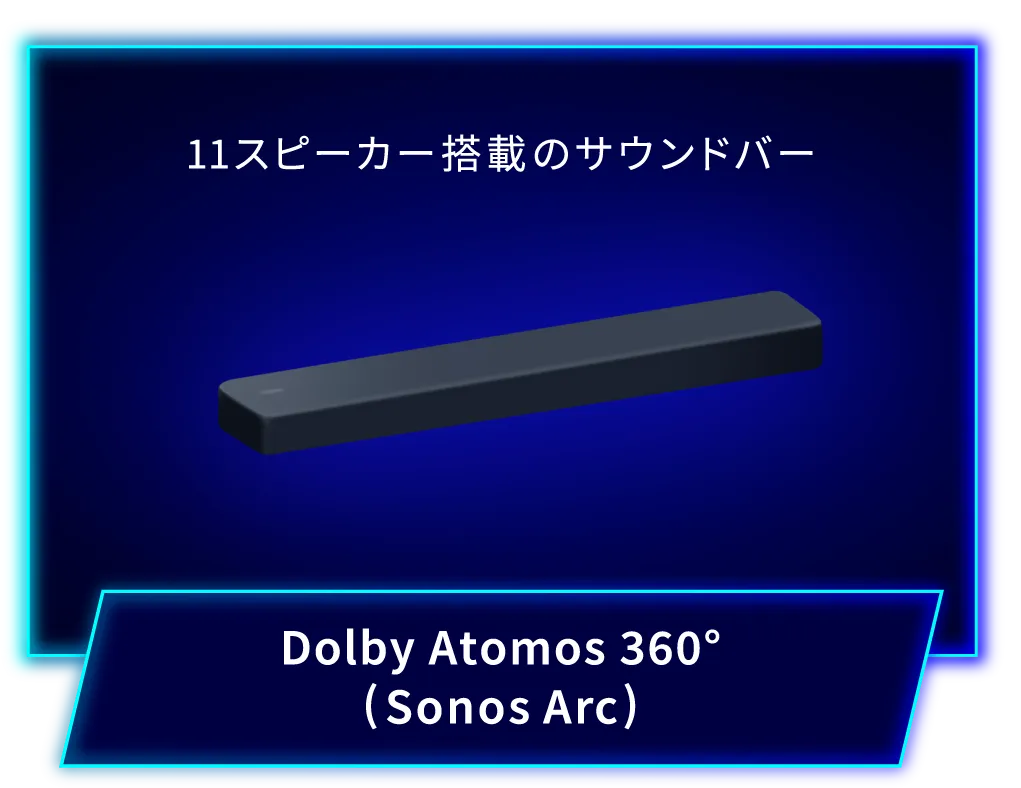 Dolby Atomos 360° (Sonos Arc)